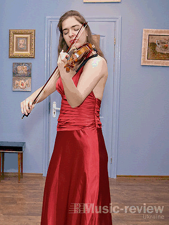 Німецька скрипалька Катрін тен Хаген. Фото: Сергій Пірієв