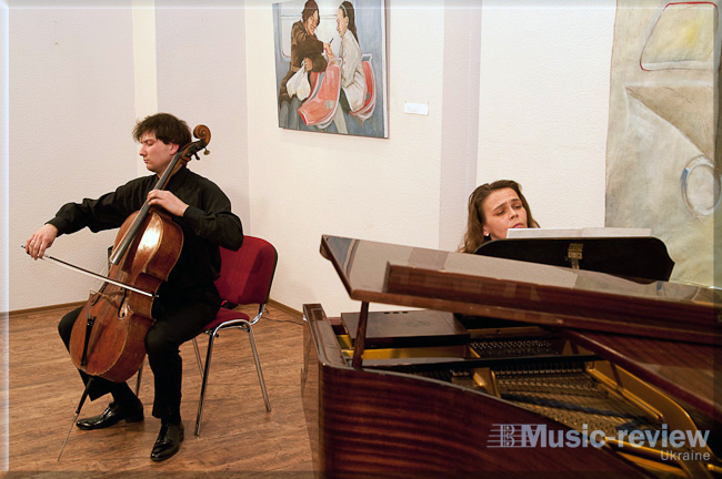 Олександр Пірієв (віолончель), Северина Жук-Жукова (фортепіано)