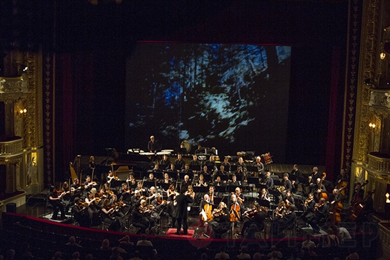 Живой классик на фестивале: Мирослав Скорик в Одесской опере.Фото: Пётр Катин
