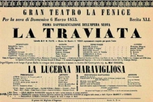 6 березня 1853 року в театрі Ла Феніче у Венеції пройшла прем'єра опериДжузеппе Верді 