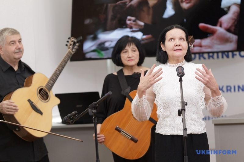 У Києві презентували книгу пісень Лілії Кобільник на вірші Ліни Костенко