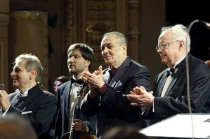  10 листопада в Національній опері України відбувся гала-концерт, присвячений творчості Скорика, Станковича і Cильвестрова