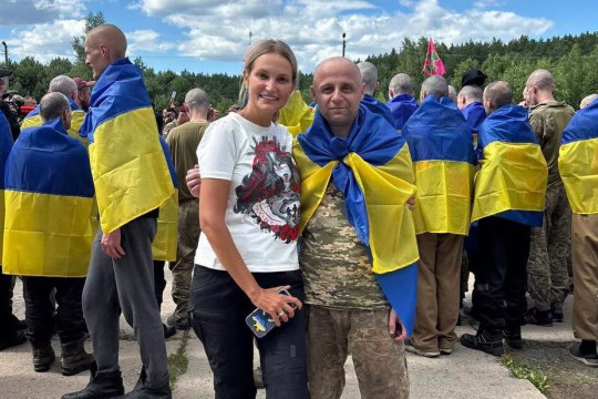 Повернувся з полону диригент військового оркестру 12-ї маріупольської бригади Нацгвардії Іван Лужний